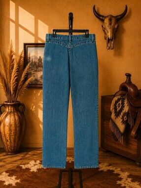 Vintage Rocky Mountain Rockies Bareback Jeans | Deadstock | 14 X-Long Relaxed